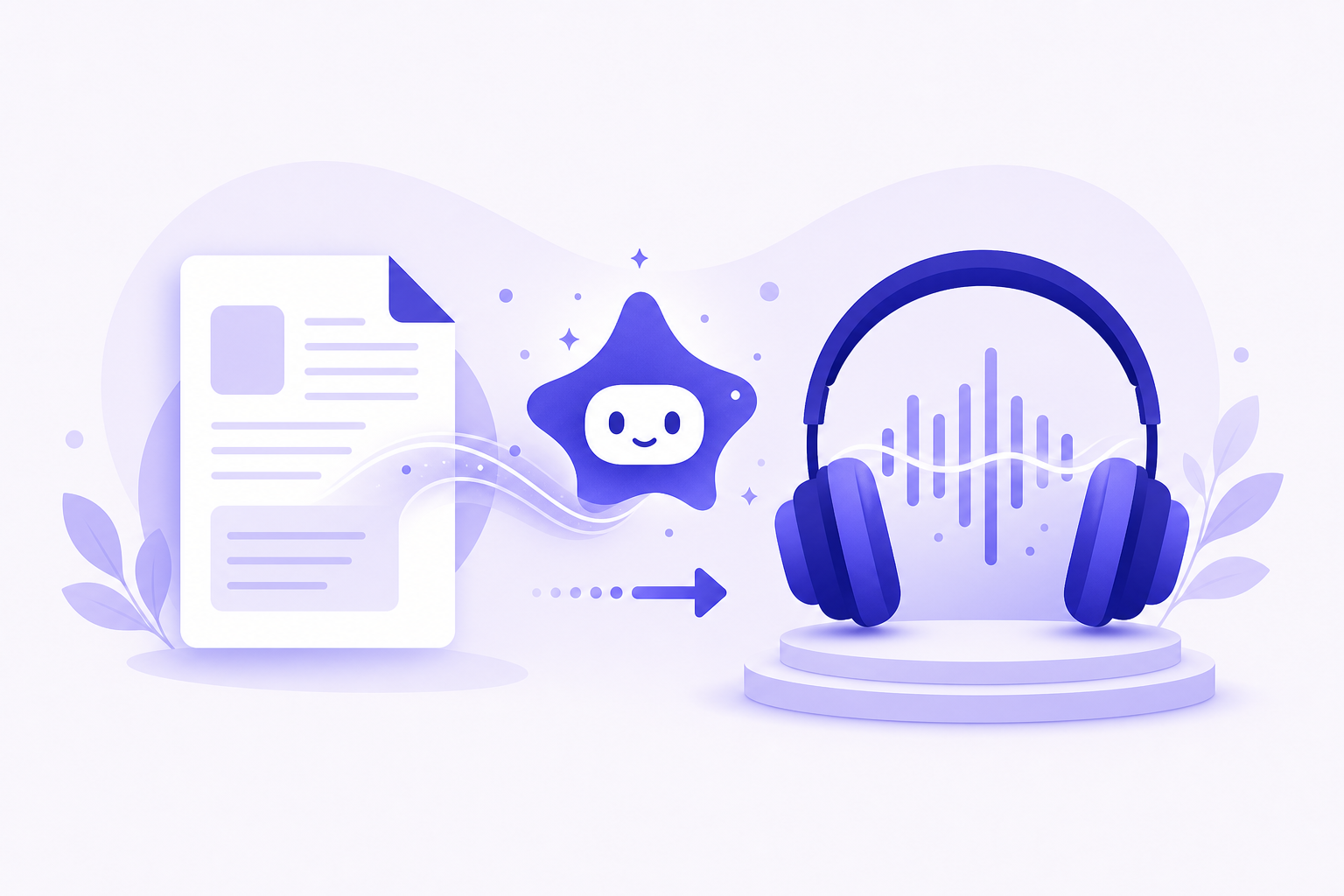 PDF in Podcast umwandeln: mit Audio lernen