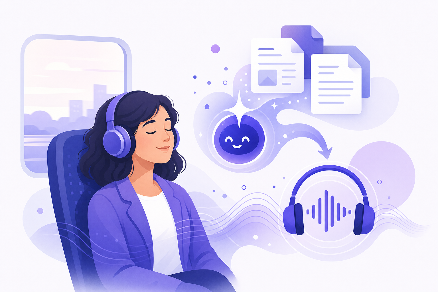 Learning on the Go: Audio and AI for Your Commute